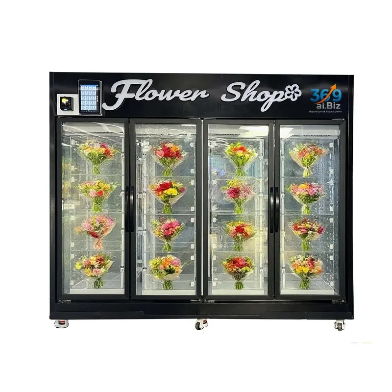 Airport Flower Vending Machine​