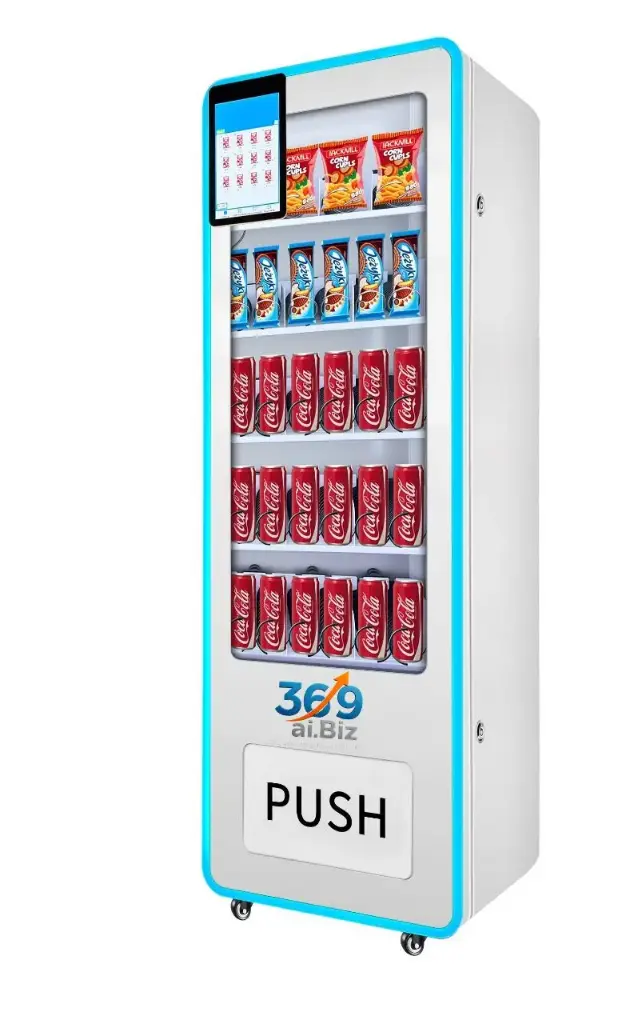 Medium model Vending Machine with Screen 